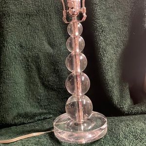 Pottery Barn Crystal Ball Lamp. New.
